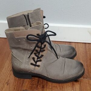 Casta Rasta sundance gray lace up boots